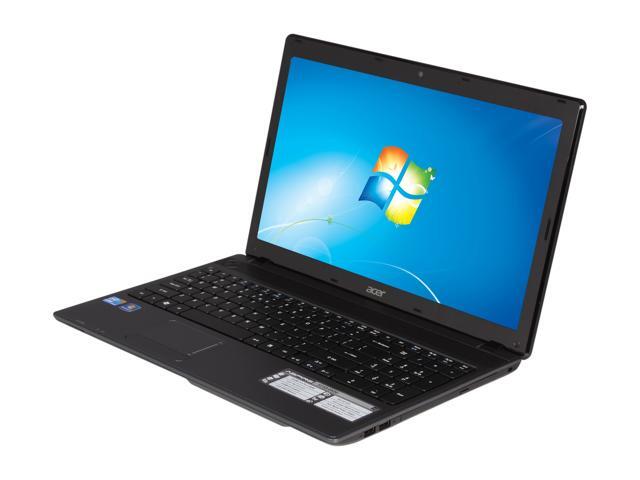 Acer Aspire AS5733-6426 Notebook Intel Core i3 380M(2.53GHz) 15.6 Inch 4GB Memory DDR3 1066 500GB HDD 5400rpm DVD Super Multi Intel HD Graphics