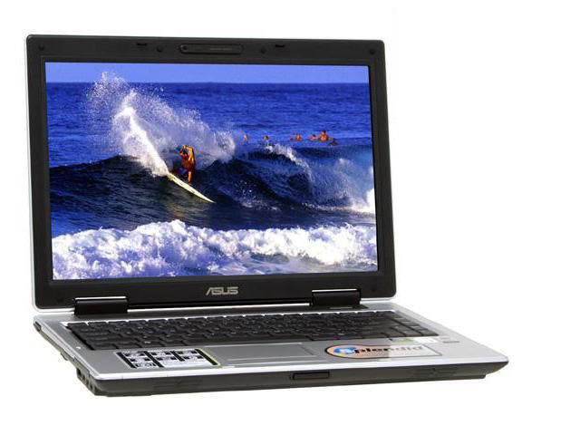 ASUS A8 Series A8Jm-H019H NoteBook Intel Core Duo T2400(1.83GHz) 14" Wide XGA 1GB Memory DDR2 533 100GB HDD 5400rpm DVD&plusmn;R/RW NVIDIA GeForce Go 7600