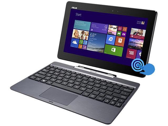 ASUS 2-in-1 Laptop Transformer Book T100TA-C2-EDU Intel Atom Z3740 (1.33 GHz) 2 GB Memory 64 GB SSD 10.1" Touchscreen Windows ...