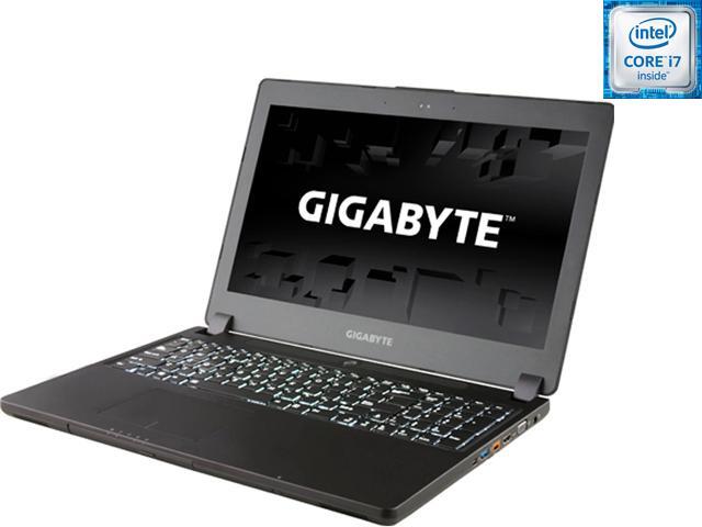 GIGABYTE P35Wv5-SL2 Laptop 6th Generation Intel Core i7 6700HQ (2.60 GHz) 16 GB Memory 1 TB HDD 128 GB SSD NVIDIA GeForce ...