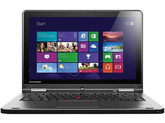 ThinkPad 20CD00AVUS Intel Core i5 4 GB Memory 180 GB SSD 12.5" Touchscreen Ultrabook Windows 8.1 Pro 64-Bit