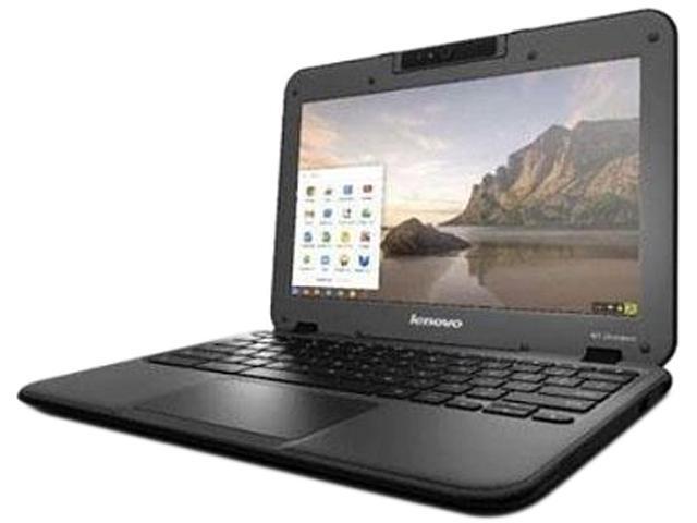 Lenovo N21 (80MG0000US) Chromebook Intel Celeron N2840 (2.16 GHz) 2 GB Memory 16 GB SSD Intel HD Graphics 11.6" HD 1366 x ...