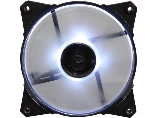 COOLER MASTER JetFlo 120 R4-JFDP-20PW-R1 White LED Case Fan