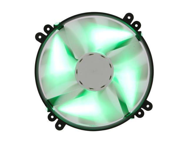 NZXT FS 200LED FS-200RB-GLED Green LED SILENT Green LED Fan with ON/OFF Switch 
