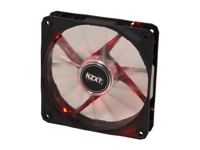 NZXT Air Flow Series RF-FZ120-R1 Red LED Case Fan