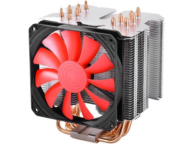 DEEPCOOL Gamer Storm Lucifer K2 CPU Cooler 6 Heatpipes 120mm Slim and Silent PWM Fan