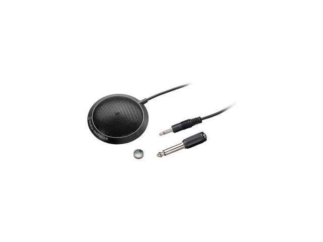 Audio-Technica ATR-4697 Black 3.5mm/ 6.3mm Connector Boundary Microphone