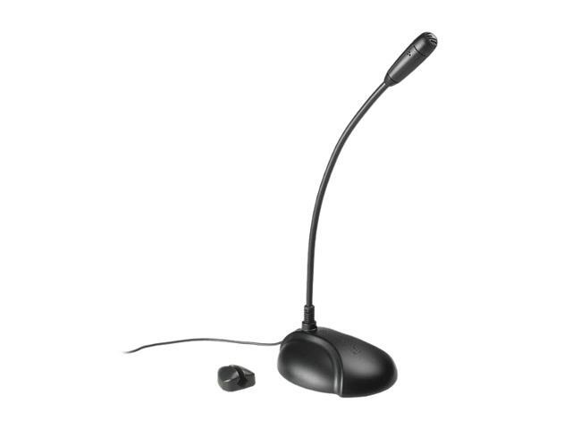 Audio-Technica ATR-4750 3.5mm Connector Omnidirectional Condenser Computer Desk Microphone