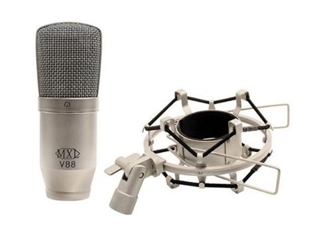 MXL V88 MXLV88 Silver Studio Condenser Mic