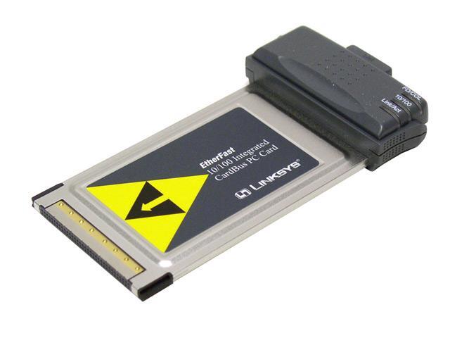 LINKSYS PCM200 10/100Mbps LAN PCMCIA Card