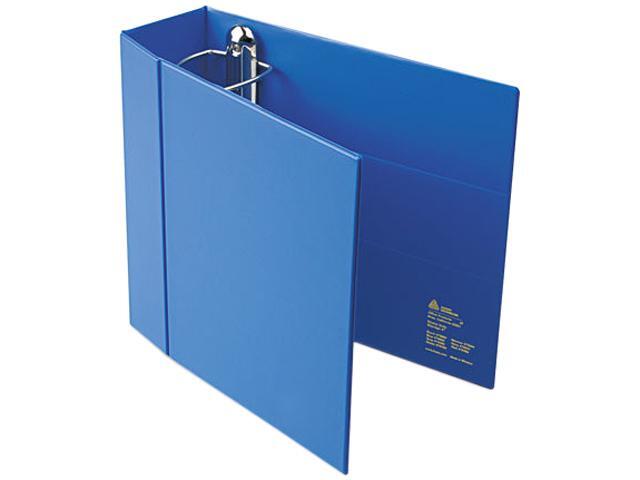Avery 79884 Heavy-Duty Vinyl EZD Ring Reference Binder, 4" Capacity, Blue