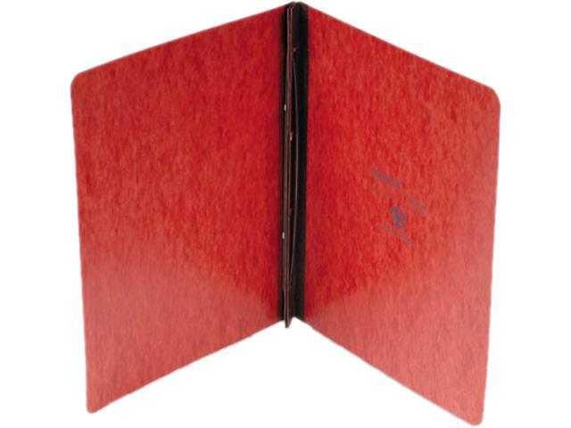 Oxford 12934 Pressboard Report Cover, Prong Clip, Letter, 3" Capacity, Red