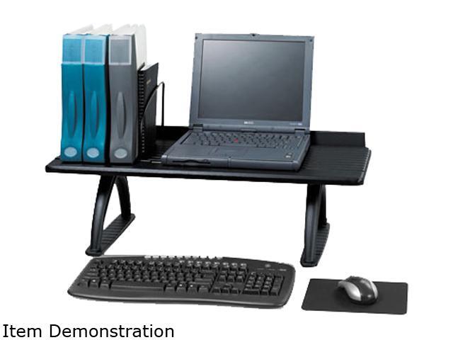Safco 3602BL Value Mate Desk Riser, 100-Pound Capacity, 30 x 12 x 8, Black