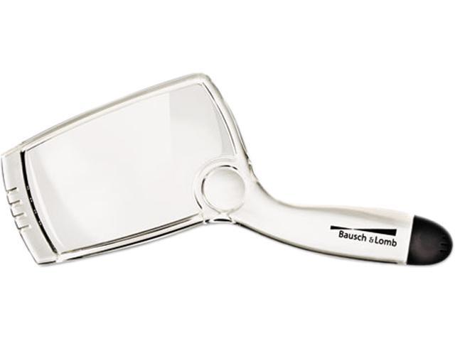 Bausch & Lomb 2206 2X - 6X Sight Savers Rectangular Handheld Magnifier w/Acrylic Lens, 4" x 2"