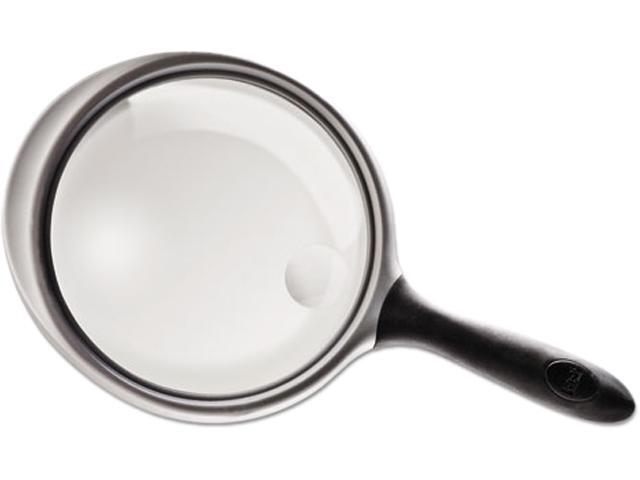 Bausch & Lomb 813305 2X - 4X Round Handheld Magnifier w/Acrylic Lens, 5" diameter