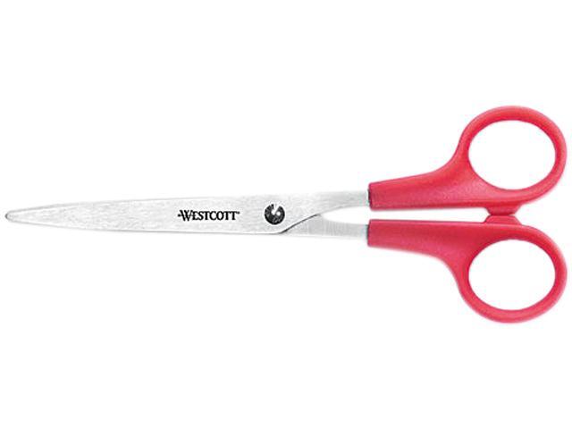 Westcott Value Line Stainless Steel Shears, 7" Length, 3-1/8" Cut