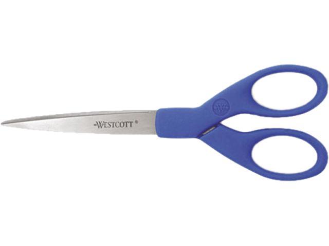 Westcott Student Scissors, 7" Length, 2-1/2" Cut