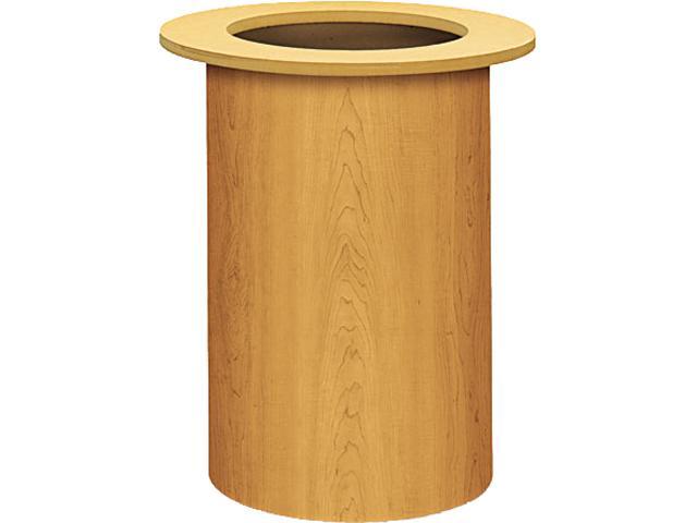 HON BLCY02C Laminate Cylinder Table Base, 18" dia. x 28h, Harvest