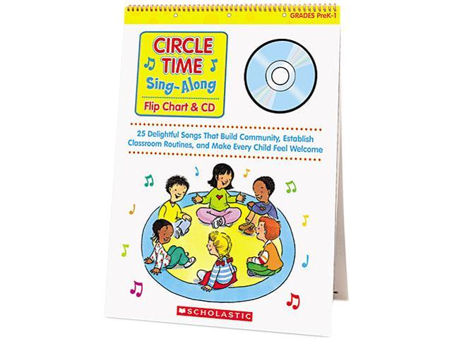 scholastic-0439635241-circle-time-sing-along-flip-chart-with-cd-grades