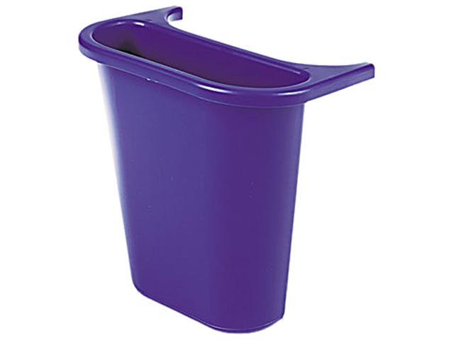 Rubbermaid Commercial 295073BE Wastebasket Recycling Side Bin, Attaches Inside or Outside, 4 3/4 qt, Blue