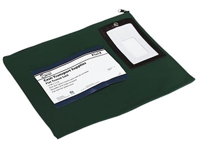 PM Company 04648 Flat Dark Green Transit Sack, 14w x 11h