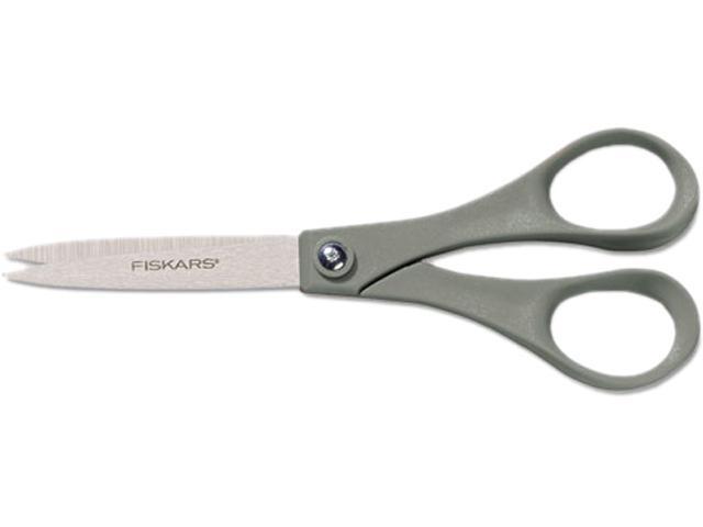 Fiskars 01-005037 Double Thumb Scissors, 7 in. Length, Gray, Stainless Steel