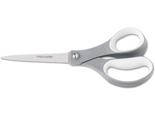 Fiskars 01-004761 Softgrip Scissors, 8 in. Length, Straight, Stainless Steel
