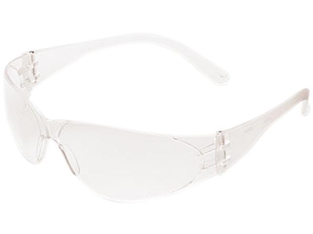 Crews CL110 Checklite Scratch-Resistant Safety Glasses, Clear Lens