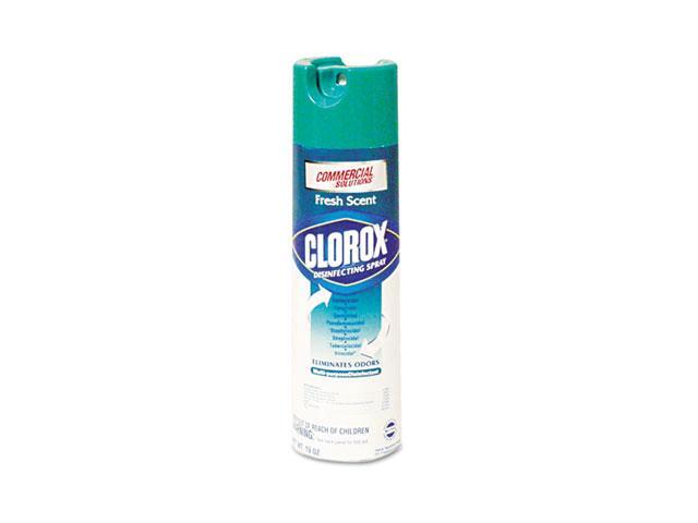 Clorox 38504CT Disinfectant Spray, 19 oz Aerosol, 12/Carton