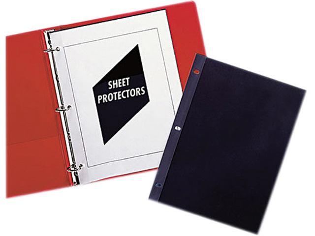 C-line 00032 Traditional Polypropylene Sheet Protector, Standard Weight, 11" x 8 1/2", 50/Box