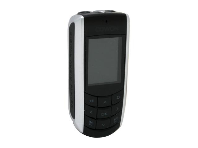 iAUDIO F2 1.3" Black&Silver 4GB MP3 Player F2-4096BL