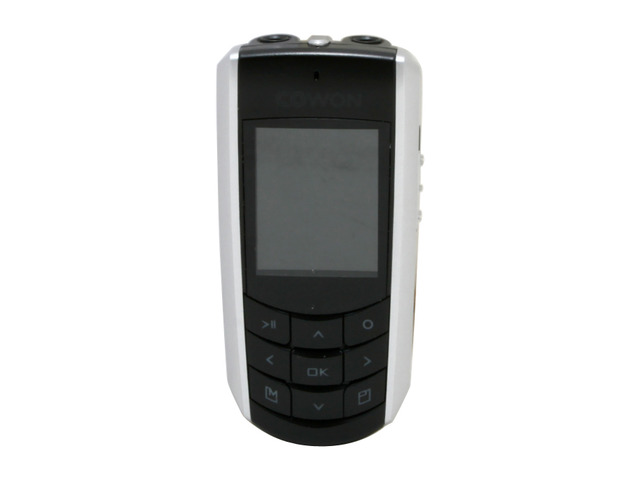 iAUDIO F2 1.3" Black&Silver 4GB MP3 Player F2-4096BL