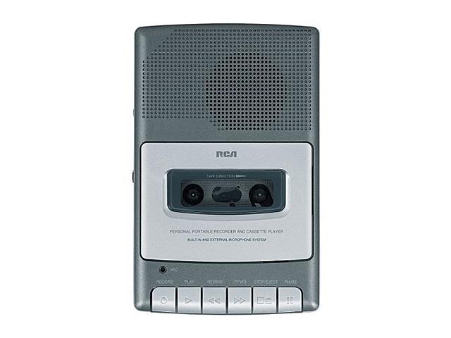 Rca Rp3504 Compact Shoebox Cassette Recorder 7287