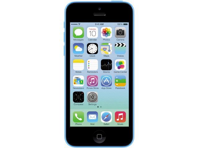 Apple iPhone 5C 16GB GSM / HSPA / LTE Unlocked Cell Phone 4.0" 1GB RAM Blue