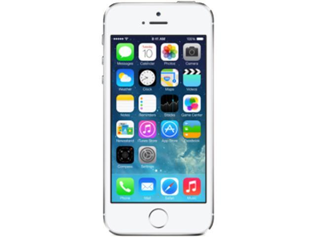 Apple iPhone 5S 16GB 4G LTE 16GB Unlocked GSM iOS Cell Phone ME297C/A 4.0" 1GB RAM Silver