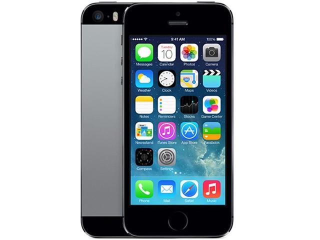 Apple iPhone 5S 32GB ME299LL/A 32GB 4G LTE Unlocked GSM Cell Phone 4.0" 1GB RAM Gray