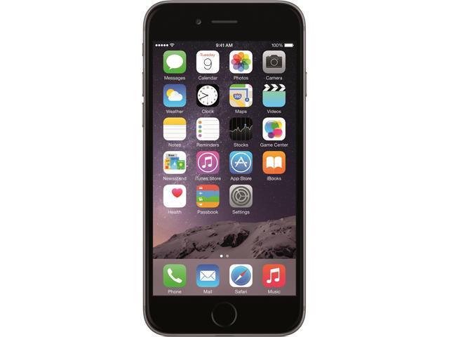 Apple iPhone 6 16GB 4G LTE Space Gray 16GB 4G LTE Unlocked GSM Cell Phone 4.7" 1GB RAM