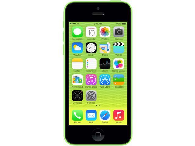 Apple iPhone 5C 8GB 8GB Factory Unlocked GSM Cell Phone 4.0" 1GB RAM Green