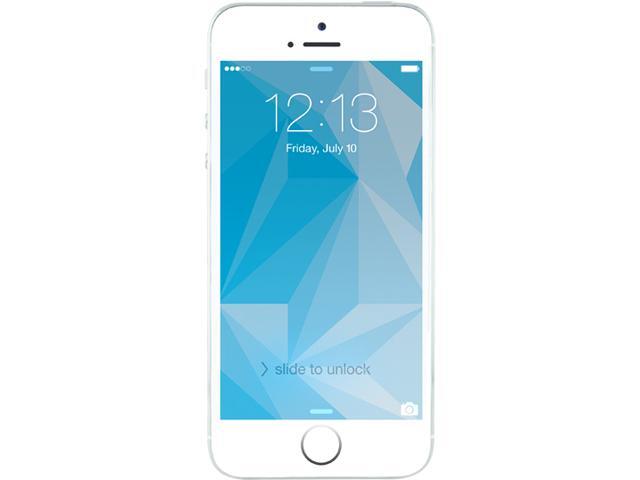 100% Free Mobile Phone Service w/ iPhone 5S Silver - FreedomPop (Certified Pre-owned)