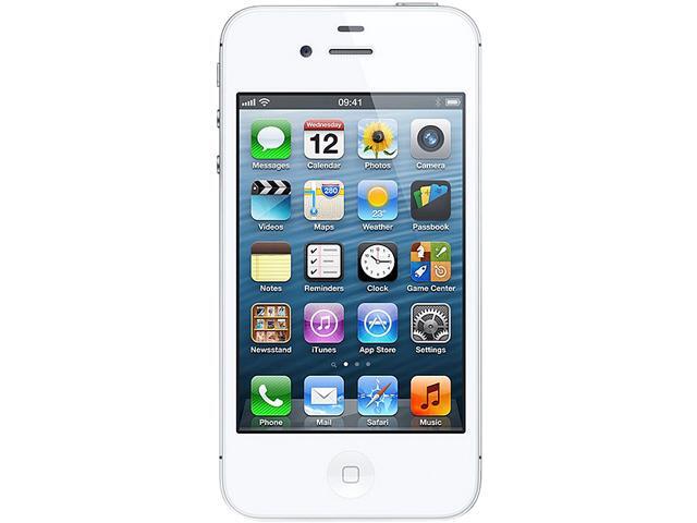Apple iPhone 4S White Sprint Prepaid Cell Phone