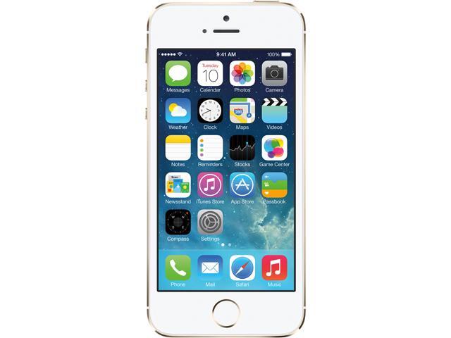 Apple iPhone 5s 16GB 4G LTE Verizon + Unlocked GSM Cell Phone 4.0" 1GB RAM Gold