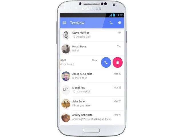 TextNow Samsung Galaxy S4 SPH-L720 White LTE Cell Phone