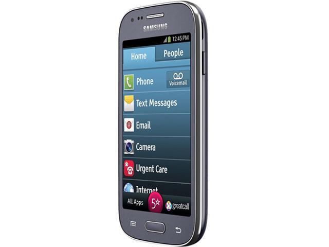 Samsung Touch3 SMG310RZAD Gray Jitterbug GreatCall Cell Phone Easy to Use Senior Cell Phone
