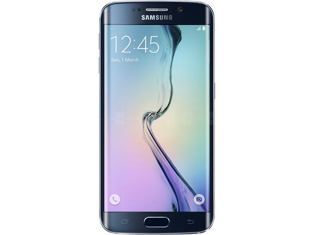 Samsung Galaxy S6 Edge G925A Black Unlocked GSM Octa-Core Phone
