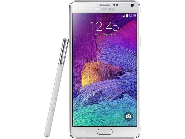 Samsung Galaxy Note 4 N910A White LTE 32GB AT&T Phone 