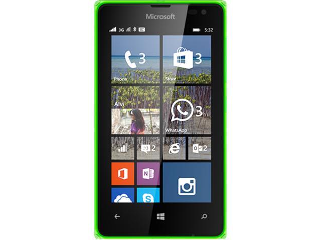 Microsoft LUMIA 532 RM-1034 CV LTAU1 BR_GREEN HS Green Unlocked Cell Phone