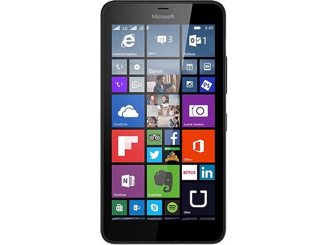 Microsoft Lumia 640 XL RM-1067 Black Dual SIM Unlocked Cell Phone