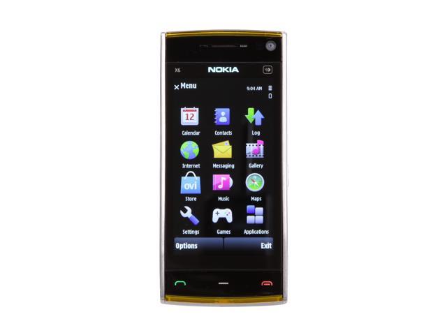 Nokia X6 Blue / White / Silver