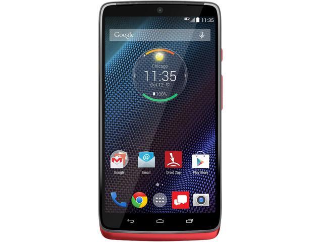 Motorola MOTO Maxx XT1250 Red Unlocked GSM 21MP Camera Phone