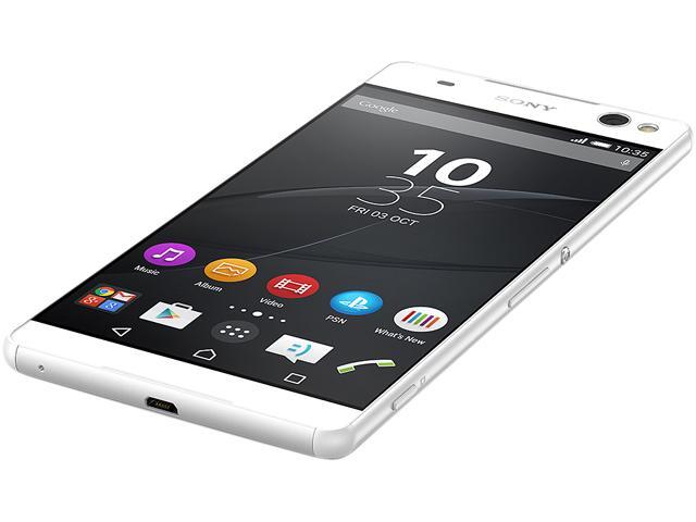 Sony Xperia C5 Ultra 16GB 3G Unlocked Cell Phone 6" 2GB RAM White